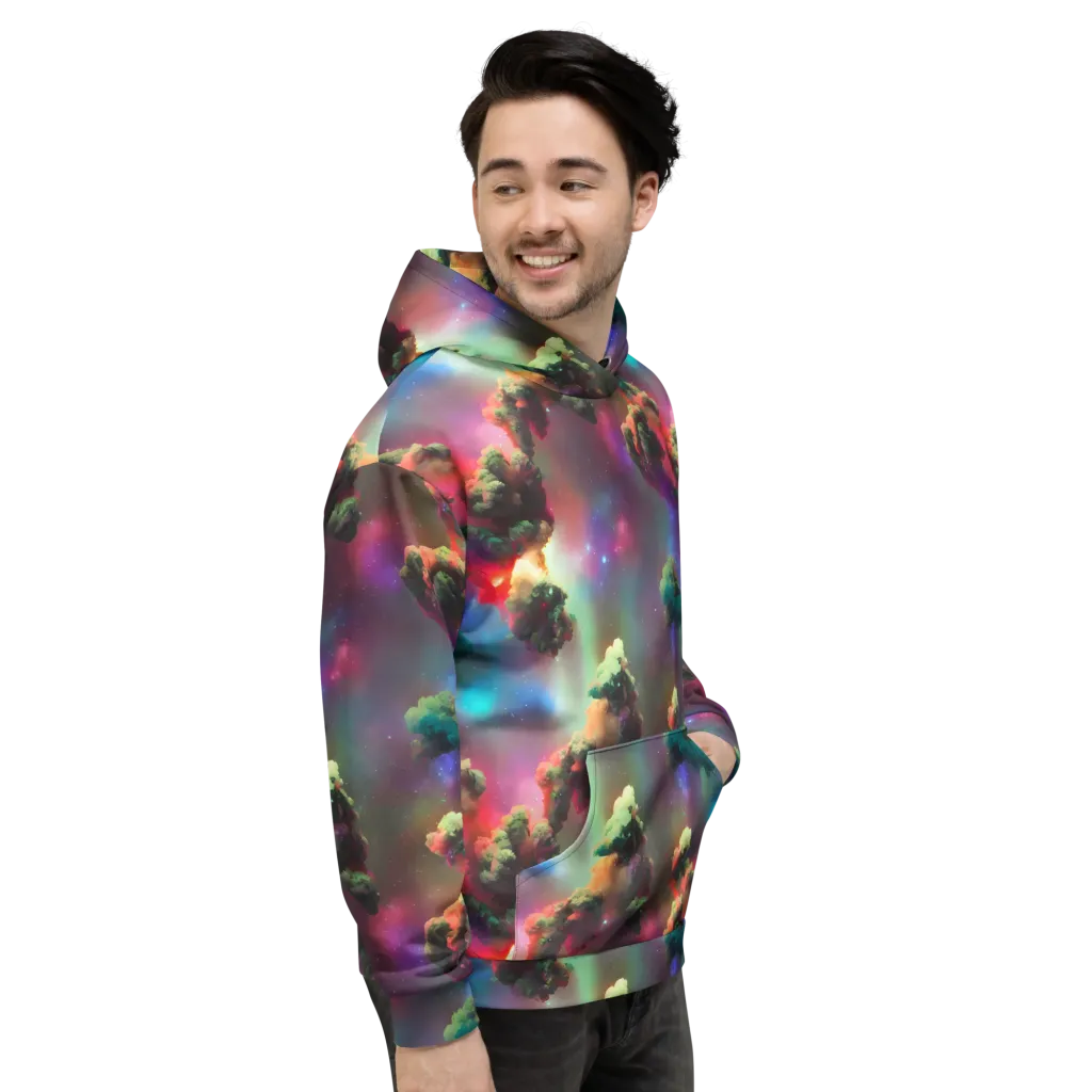Nebula Dreams on Hoodie — Right
