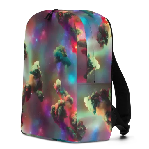 Nebula Dreams on a Minimalist Backpack