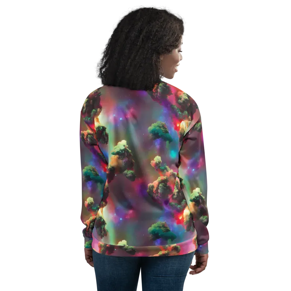 Nebula Dreams on Bomber Jacket — Back