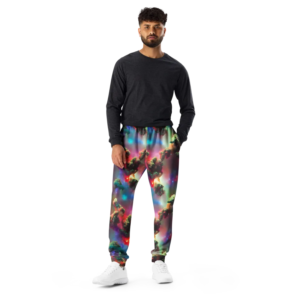 Nebula Dreams on Men's Joggers — Front