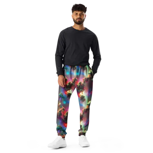 Nebula Dreams on a Men's Joggers