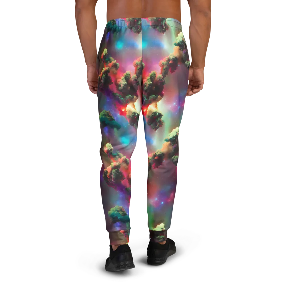 Nebula Dreams on Men's Joggers — Back