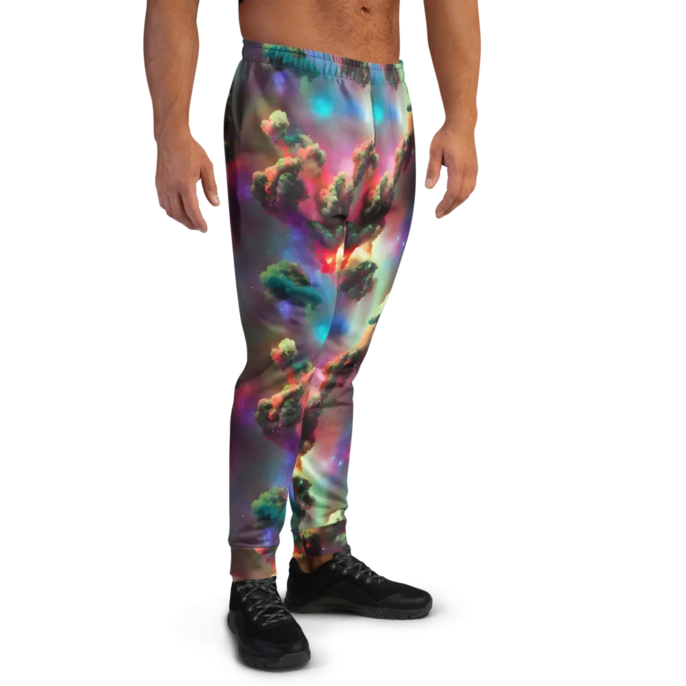 Nebula Dreams on Men's Joggers — Right