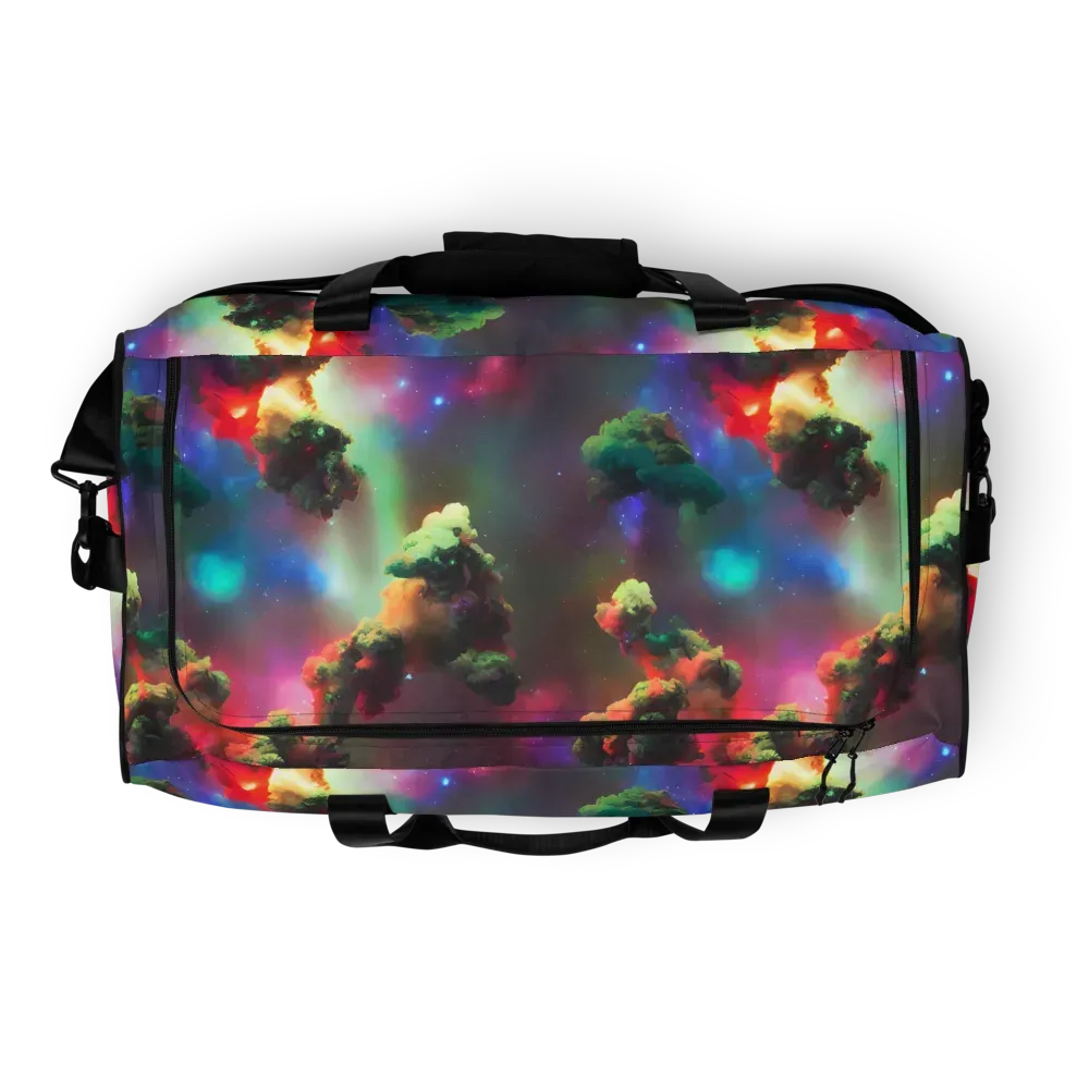 Nebula Dreams on Duffle Bag — Top