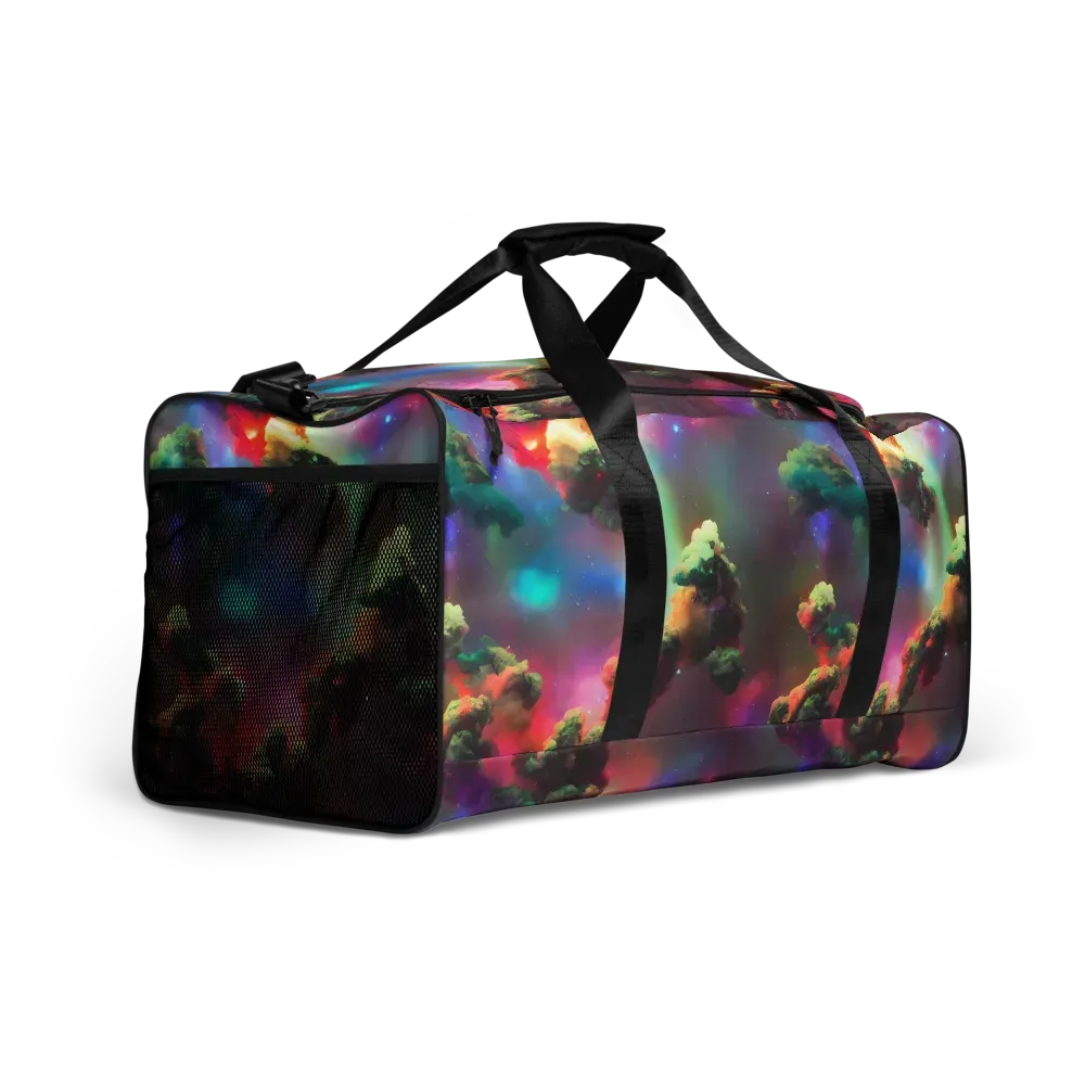 Nebula Dreams on Duffle Bag — Right Front