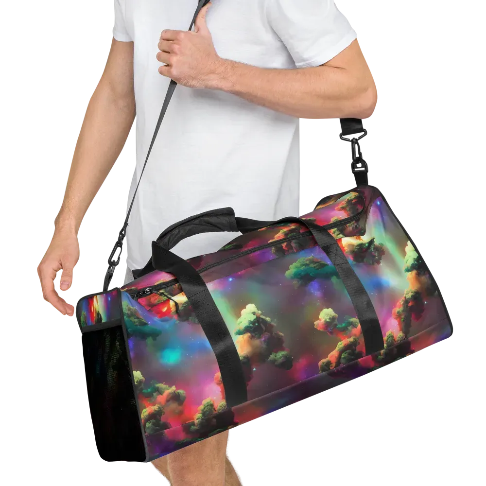 Nebula Dreams on Duffle Bag — Right Front