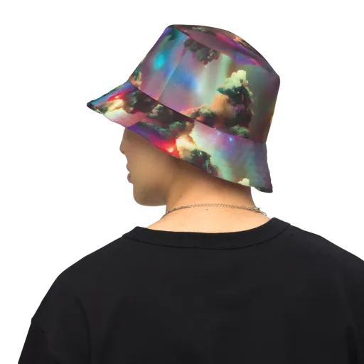 Nebula Dreams on a Reversible Bucket Hat