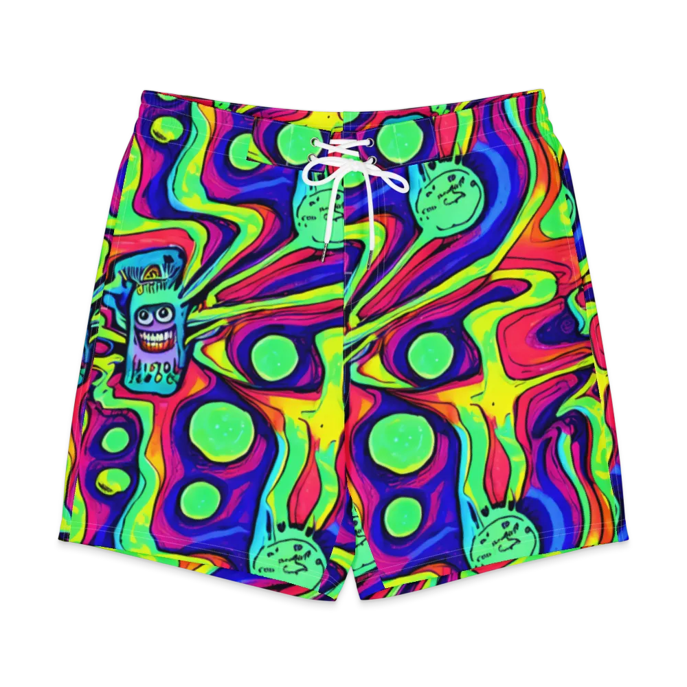 Frizzled Spirits on Men's Board Shorts — Front