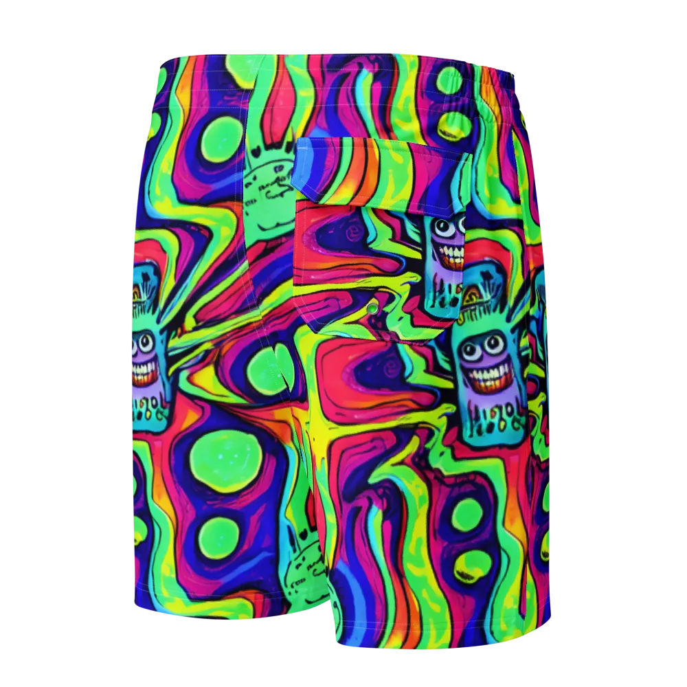 Frizzled Spirits on Men's Board Shorts — Back