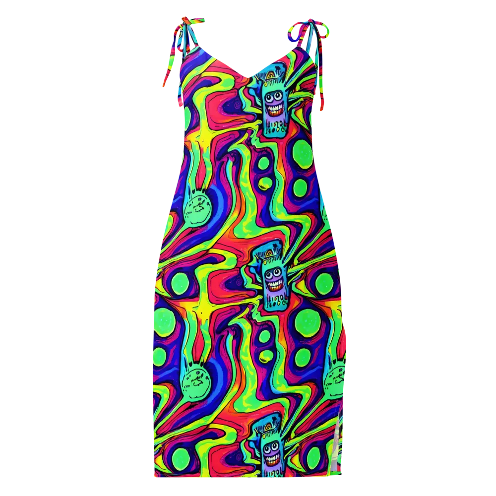 Frizzled Spirits on Slip Dress — Front
