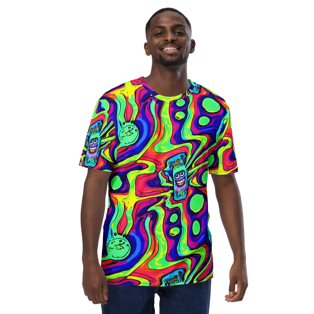 Frizzled Spirits on Men's Crew Neck T-Shirt — Front