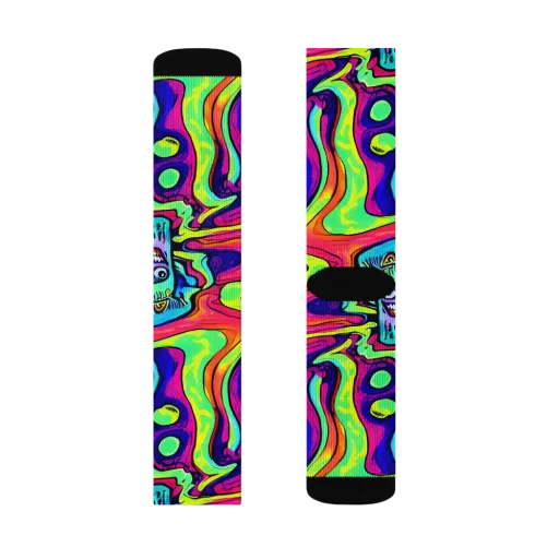 Frizzled Spirits on a Socks