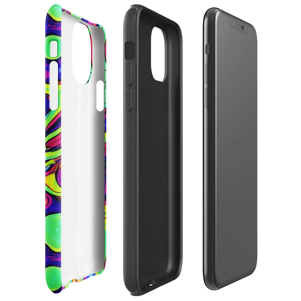 Frizzled Spirits on Tough Case for iPhone® — Right