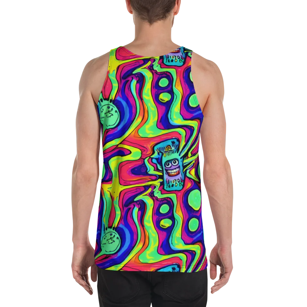 Frizzled Spirits on Men's Tank Top — Back