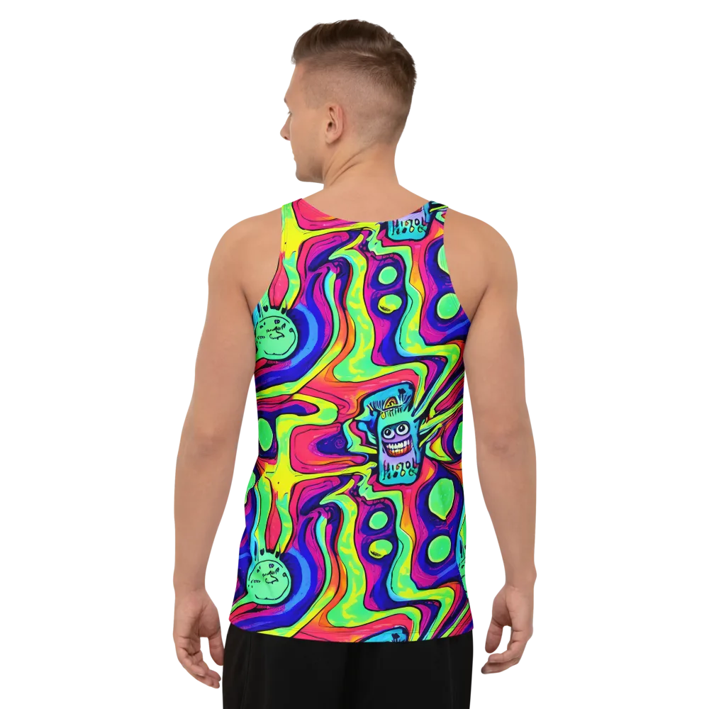 Frizzled Spirits on Men's Tank Top — Back