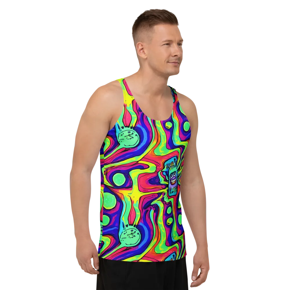 Frizzled Spirits on Men's Tank Top — Right Front