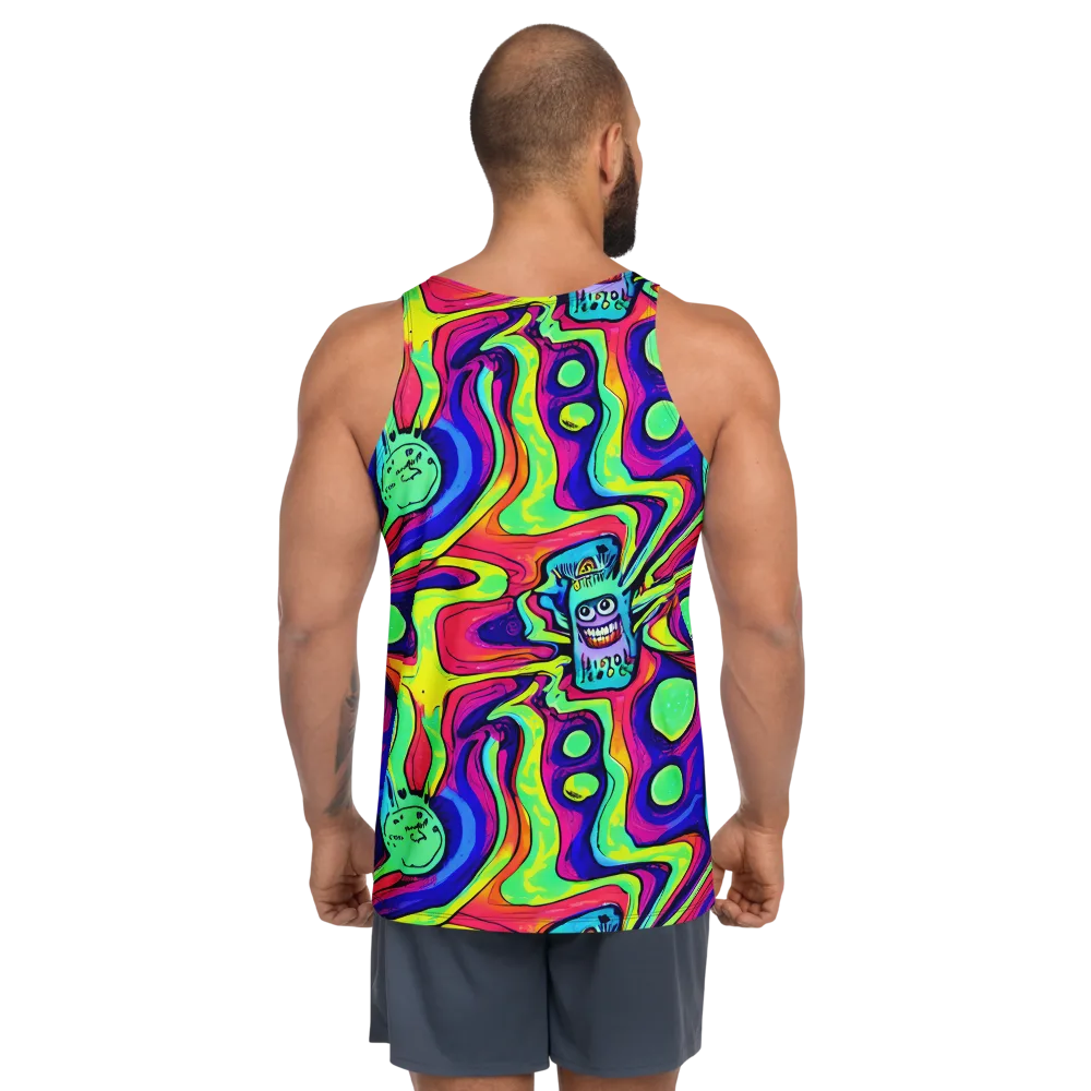 Frizzled Spirits on Men's Tank Top — Back