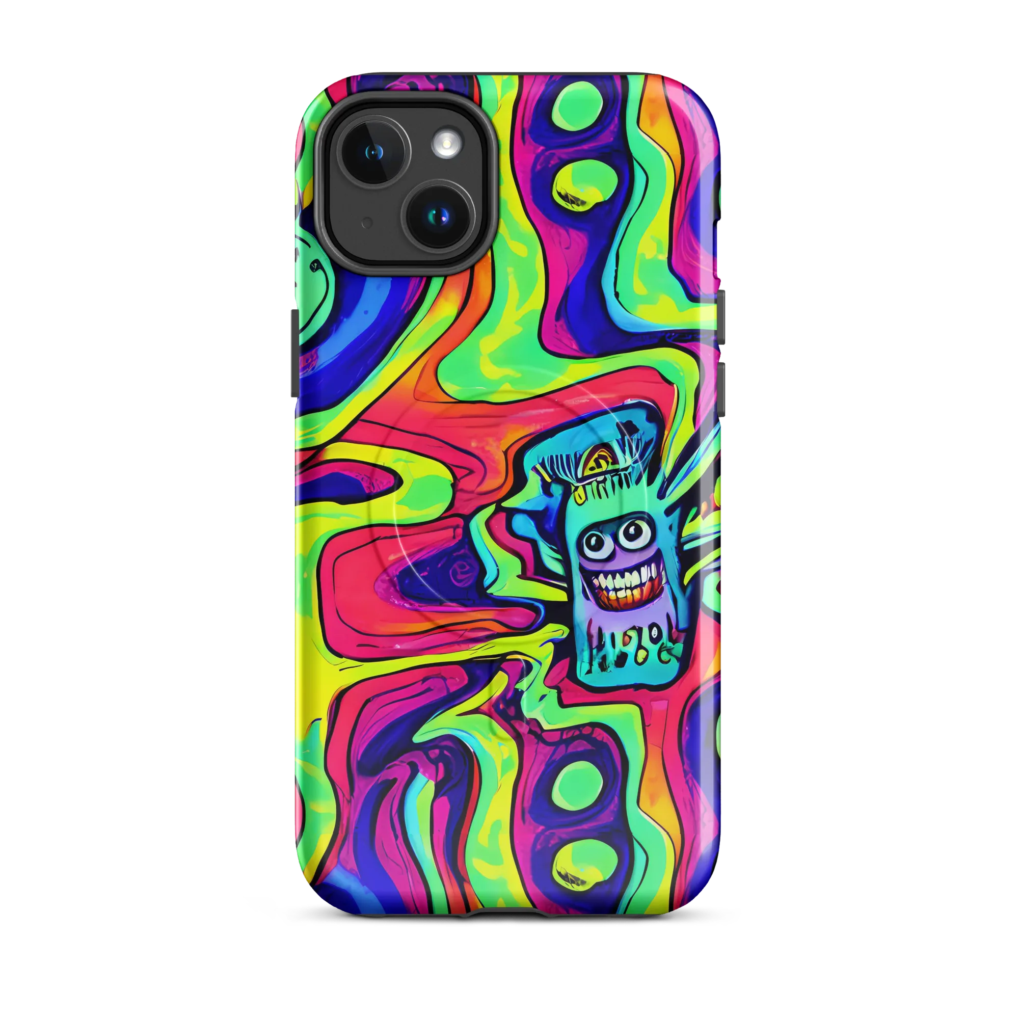 Frizzled Spirits on MagSafe Tough Case for iPhone® — Front