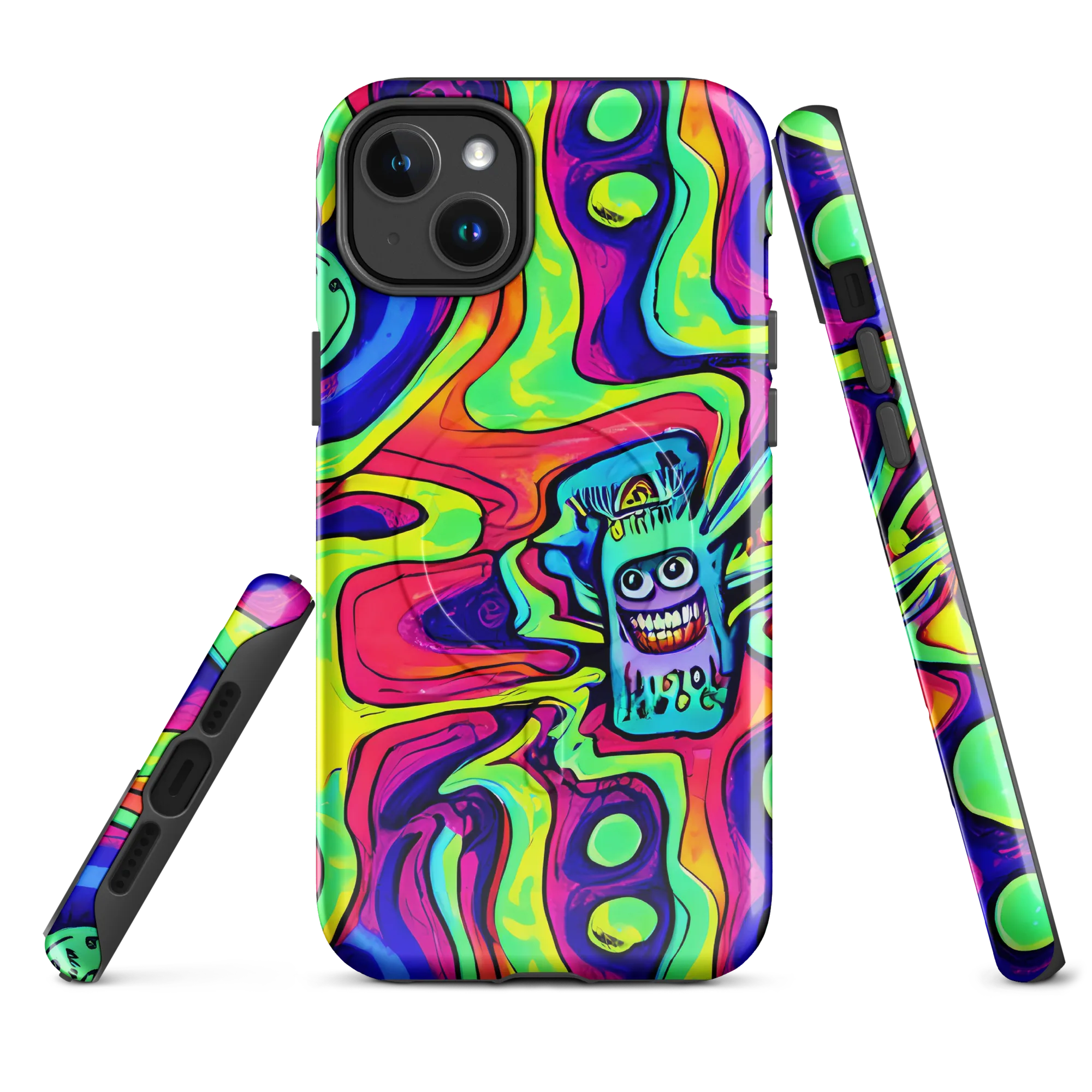 Frizzled Spirits on MagSafe Tough Case for iPhone® — Front