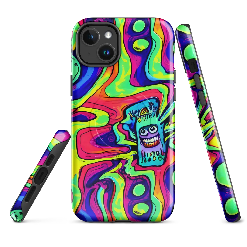 Frizzled Spirits on MagSafe Tough Case for iPhone® — Front