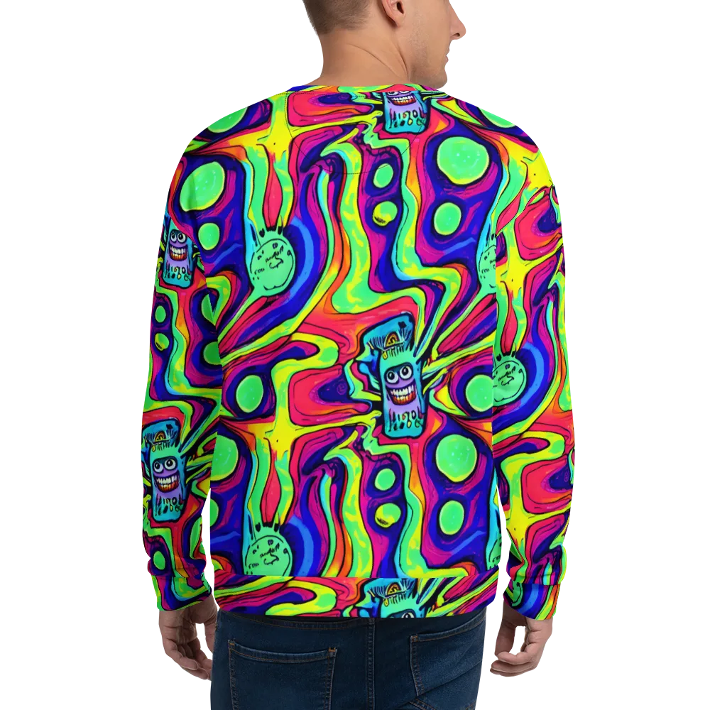 Frizzled Spirits on Sweatshirt — Back