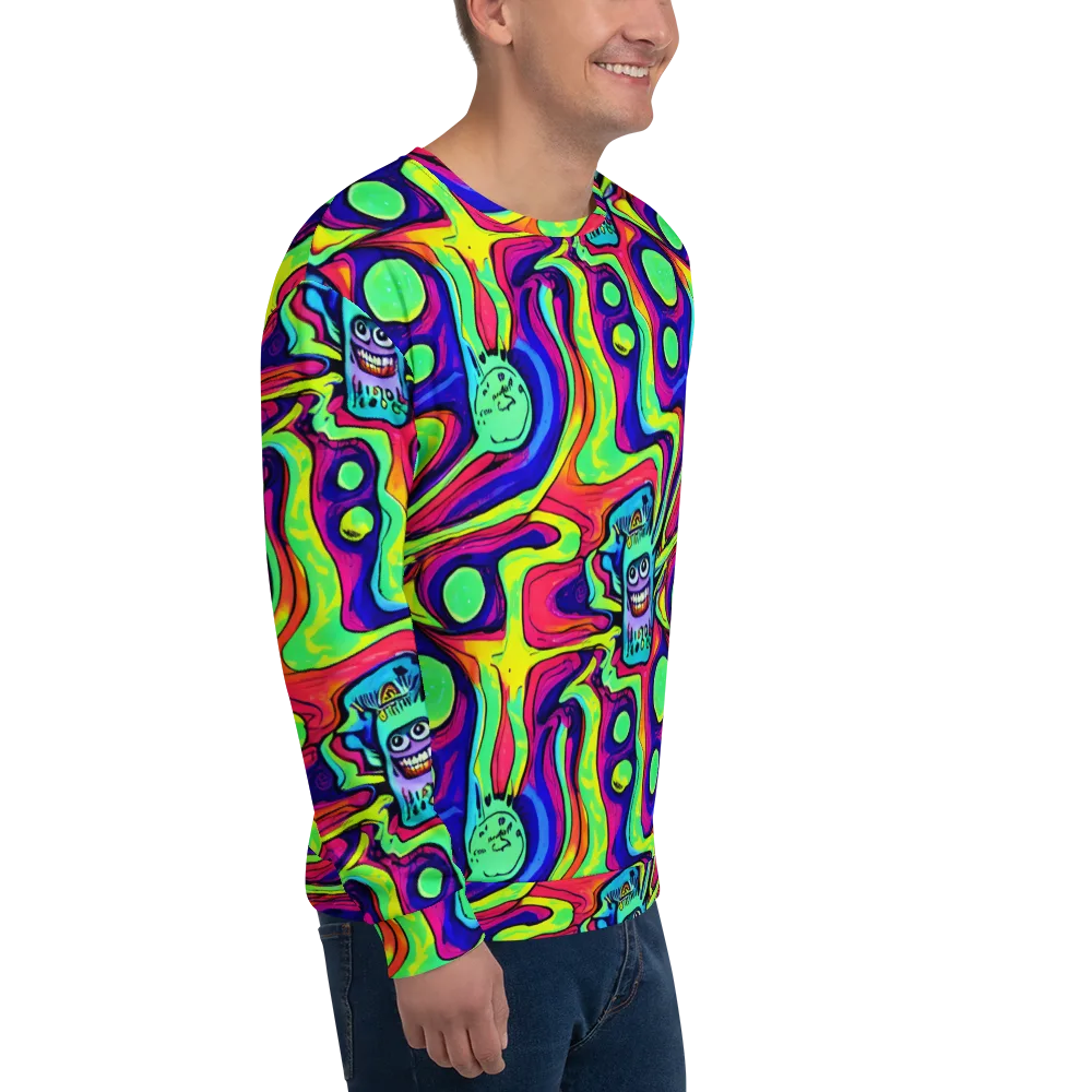 Frizzled Spirits on Sweatshirt — Right Front