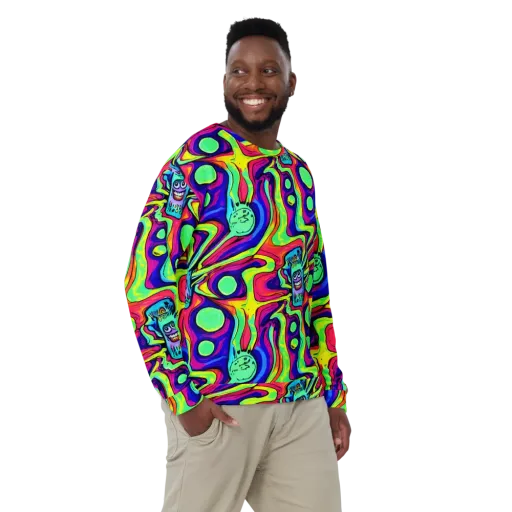 Frizzled Spirits on a Sweatshirt