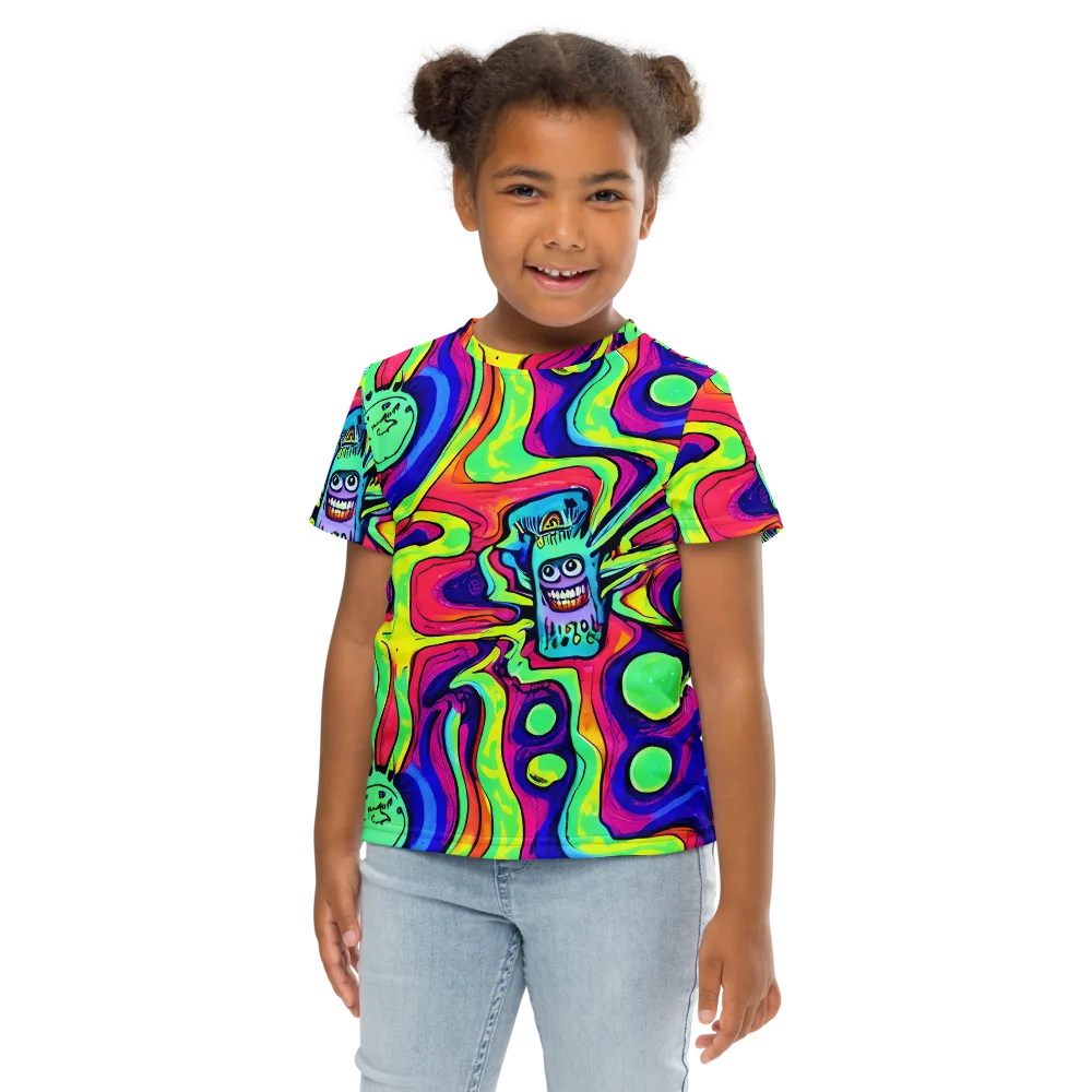 Frizzled Spirits on Kids Crew Neck T-Shirt — Front
