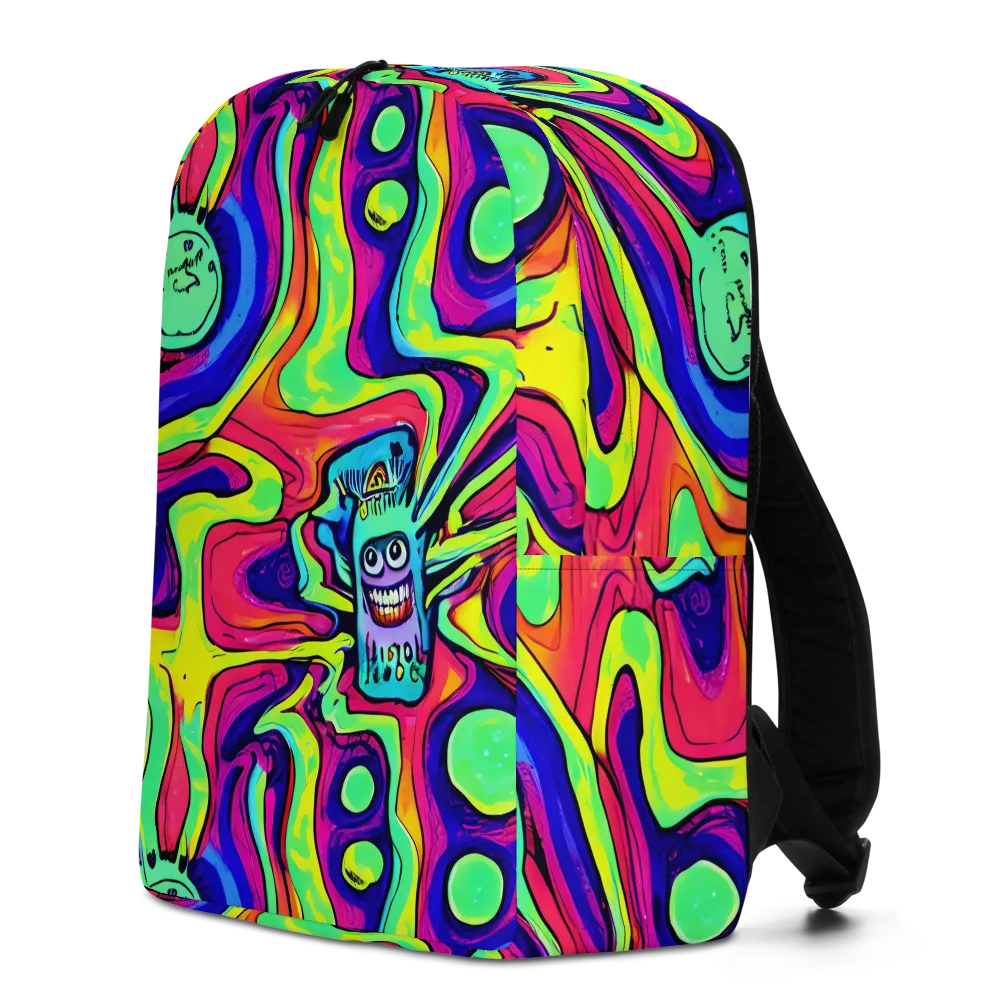 Frizzled Spirits on Minimalist Backpack — Left