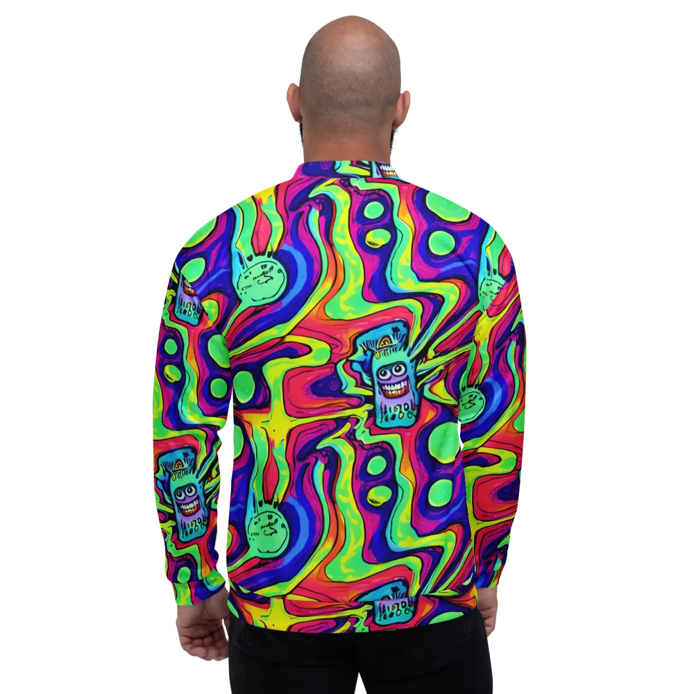 Frizzled Spirits on Bomber Jacket — Back