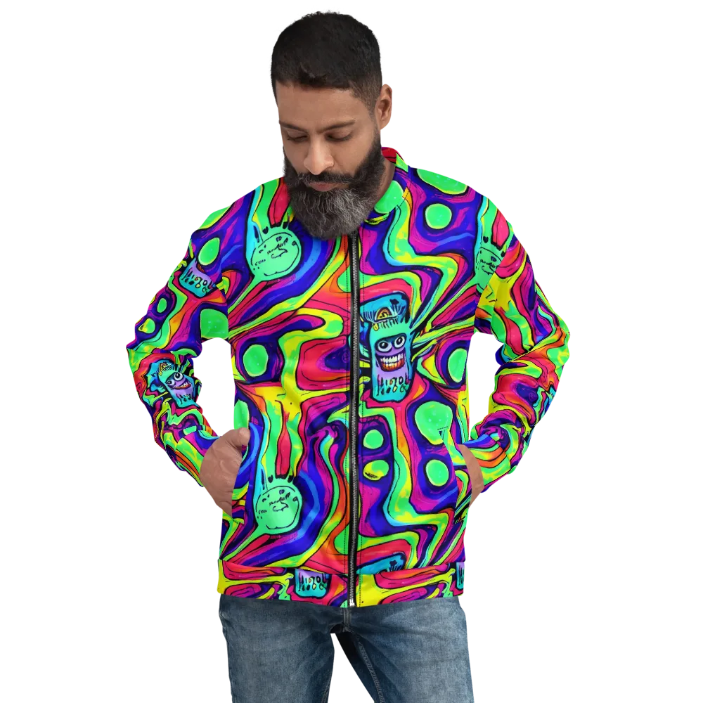 Frizzled Spirits on Bomber Jacket — Front