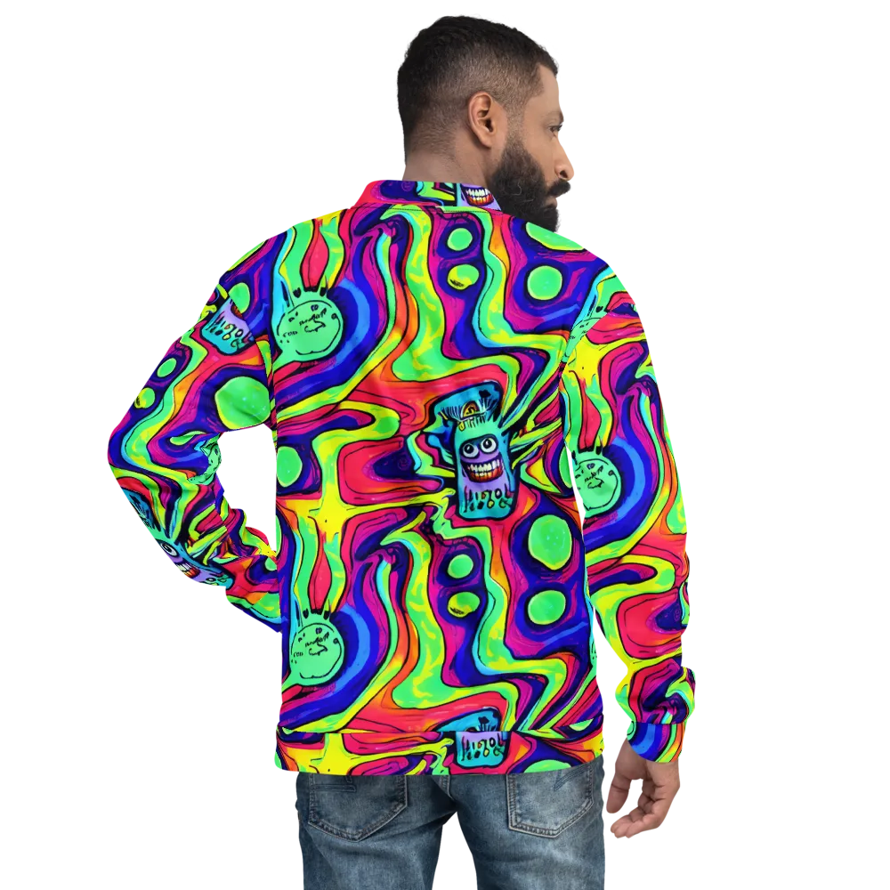 Frizzled Spirits on Bomber Jacket — Back