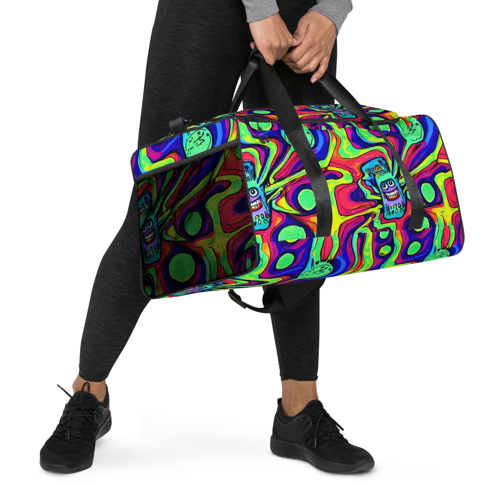 Frizzled Spirits on Duffle Bag — Right Front