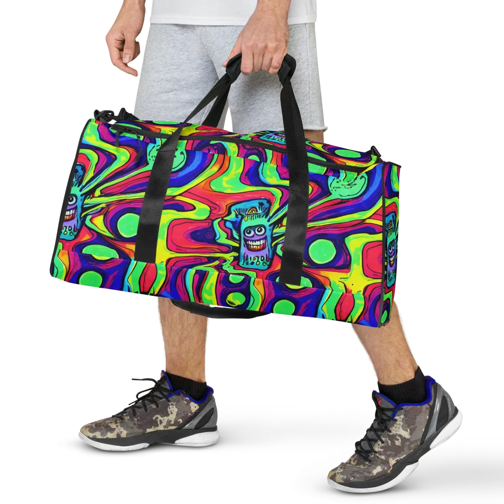 Frizzled Spirits on Duffle Bag — Front