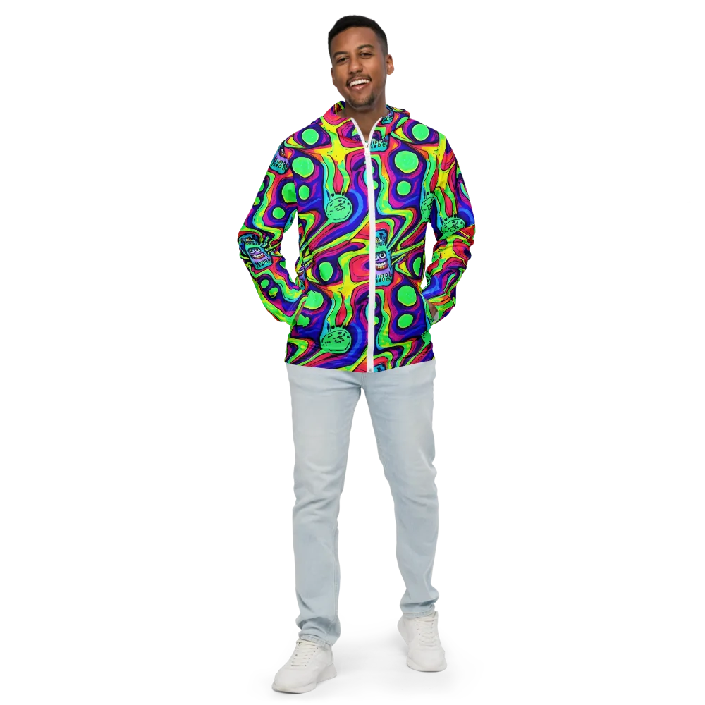Frizzled Spirits on Men's Windbreaker — Front