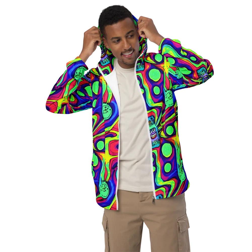 Frizzled Spirits on Men's Windbreaker — Front