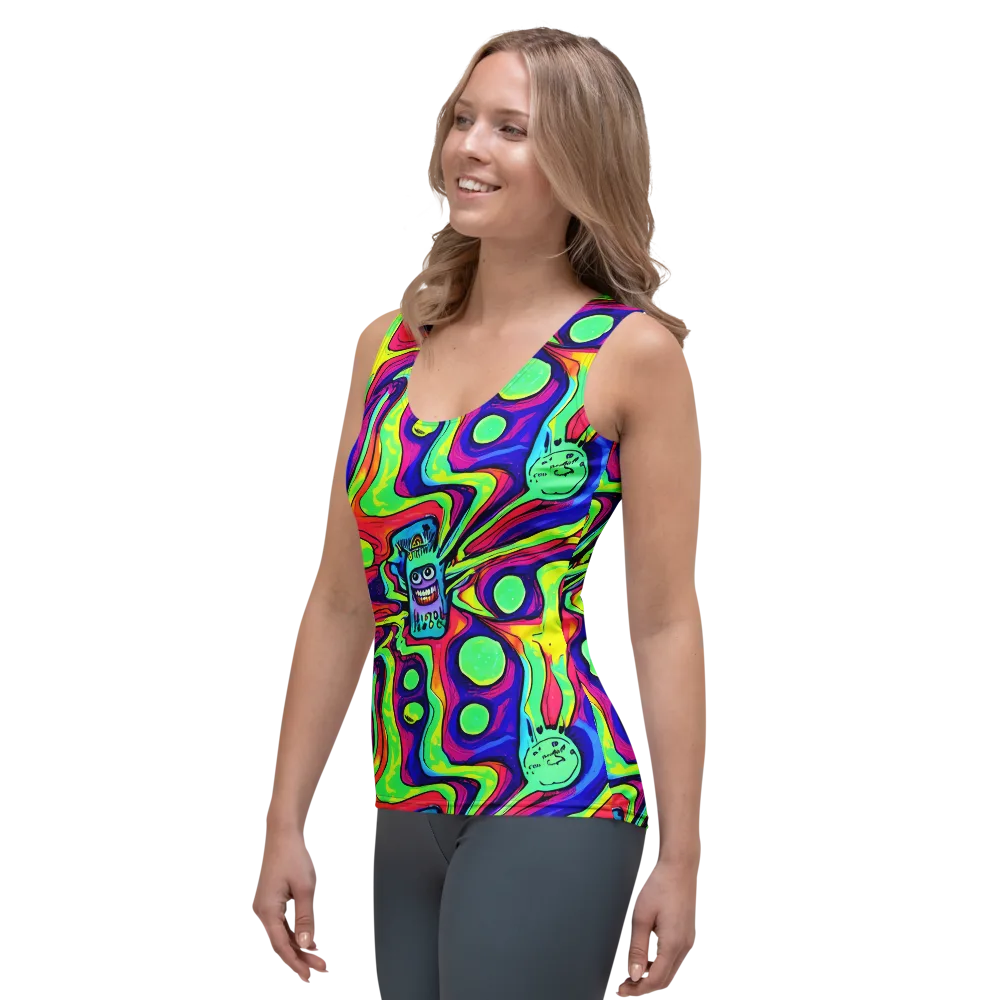 Frizzled Spirits on Women's Tank Top — Left Front