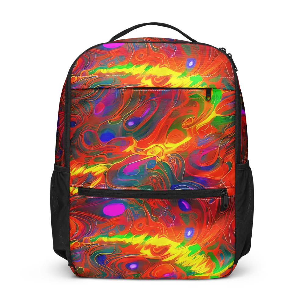 Blampied Blaze on Utility Backpack — Front