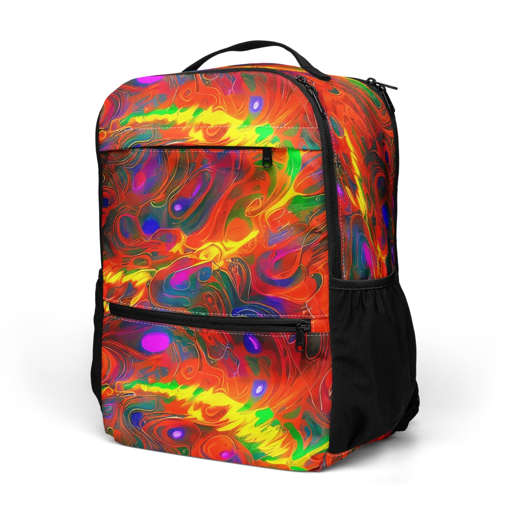 Blampied Blaze on Utility Backpack — Left Front