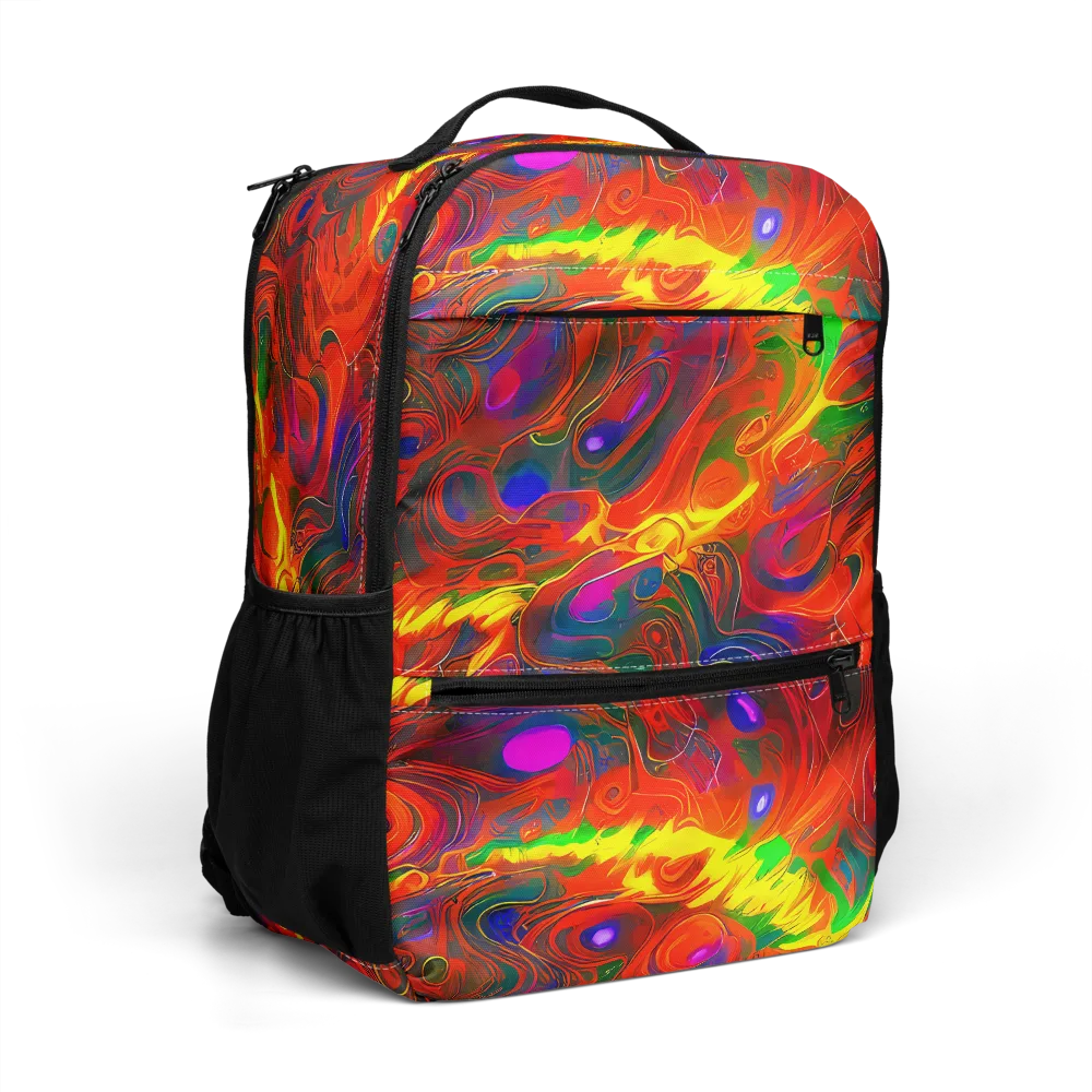 Blampied Blaze on Utility Backpack — Right Front