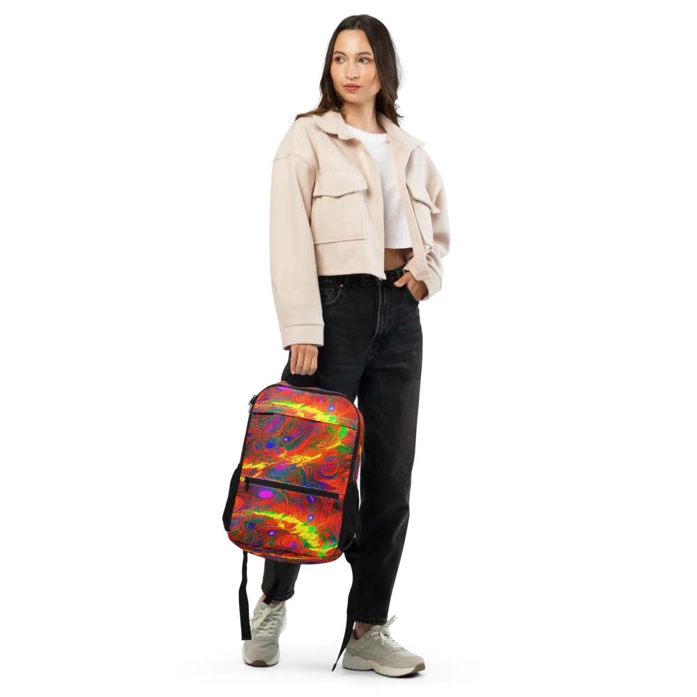 Blampied Blaze on Utility Backpack — Front