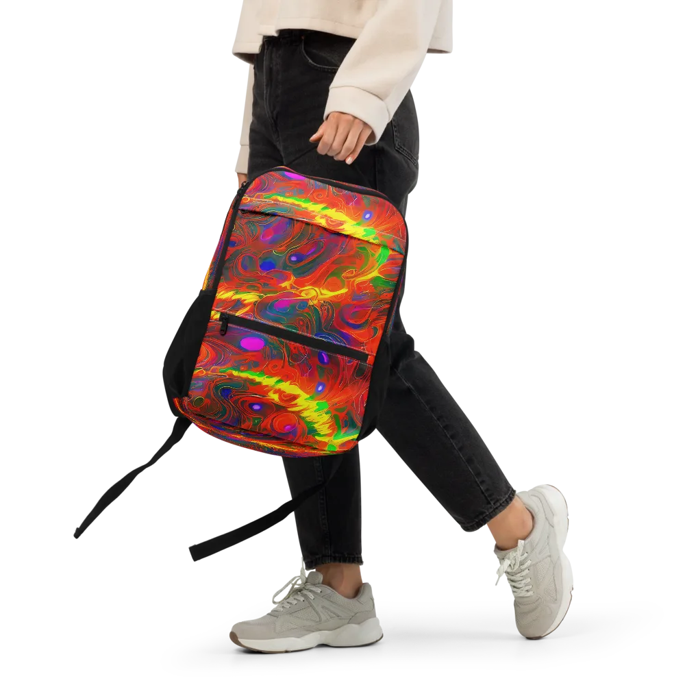 Blampied Blaze on Utility Backpack — Front