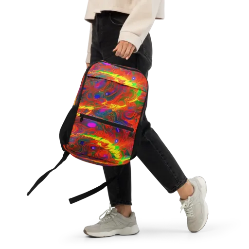 Blampied Blaze on a Utility Backpack