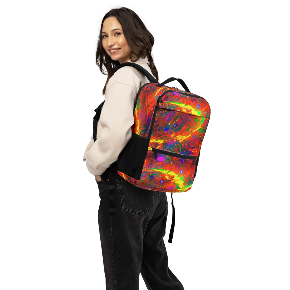 Blampied Blaze on Utility Backpack — Back