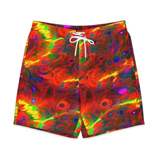 Blampied Blaze on a Men's Board Shorts