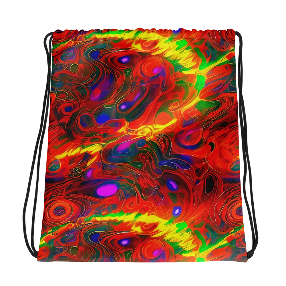Blampied Blaze on Drawstring Bag — Photo