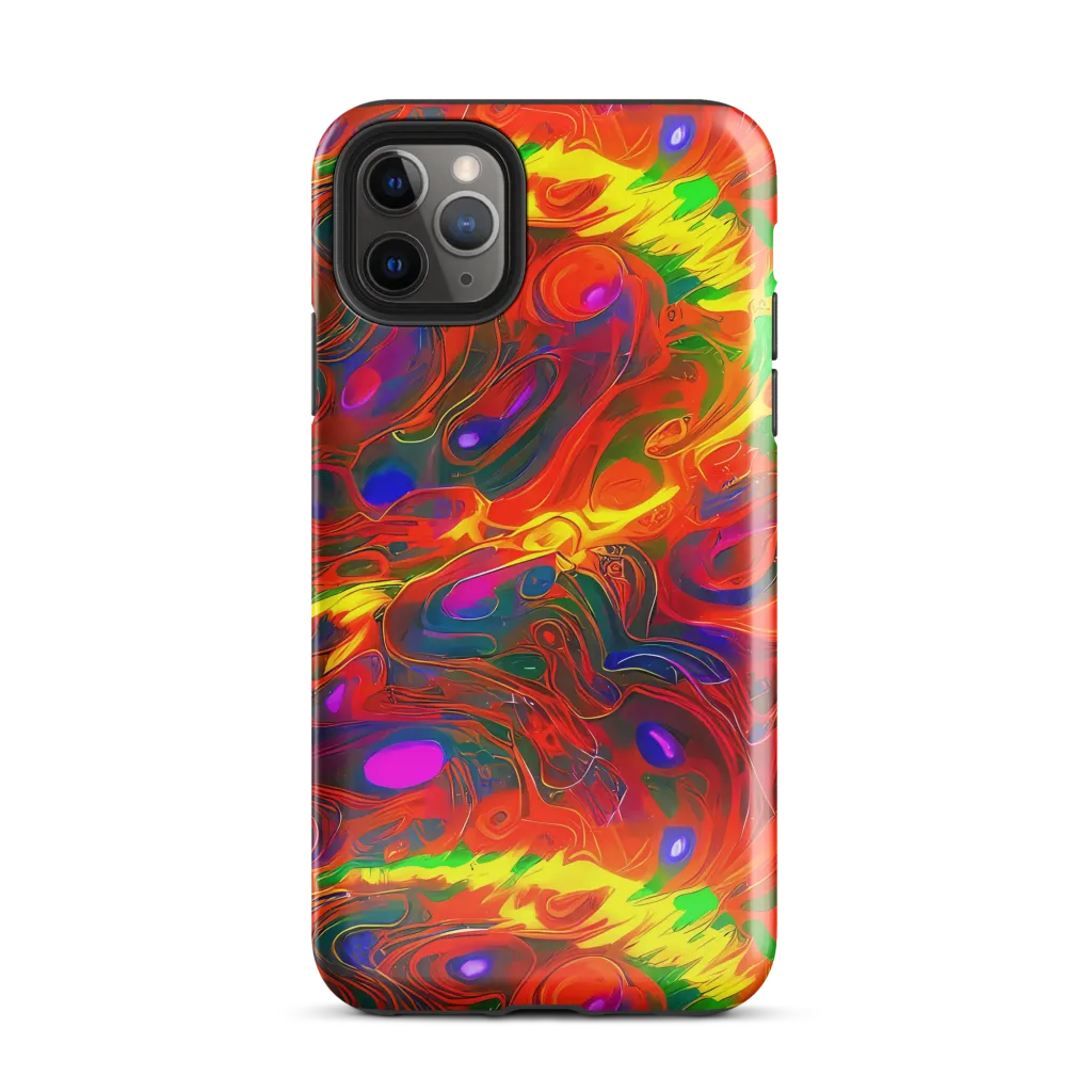 Blampied Blaze on Tough Case for iPhone® — Front