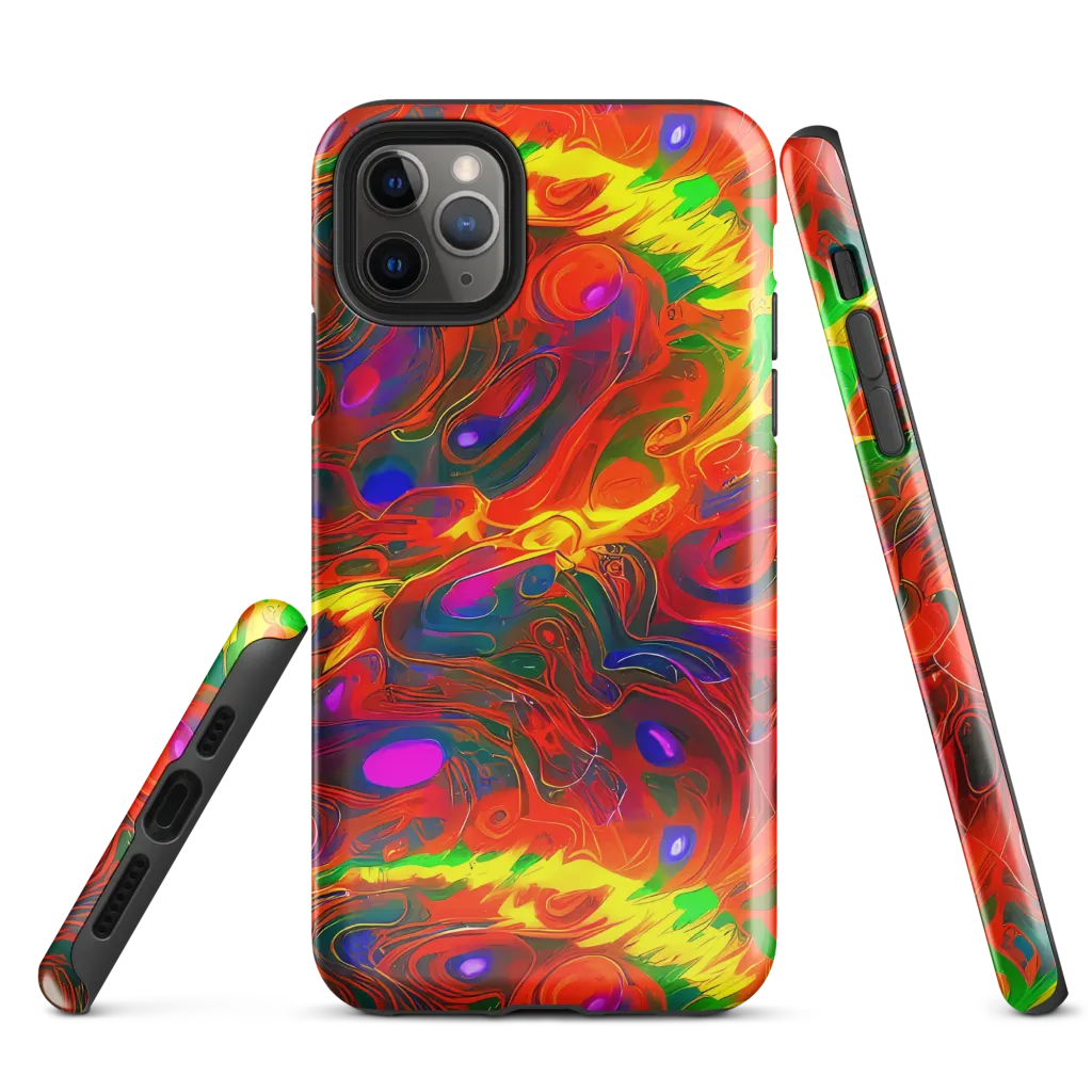 Blampied Blaze on Tough Case for iPhone® — Front