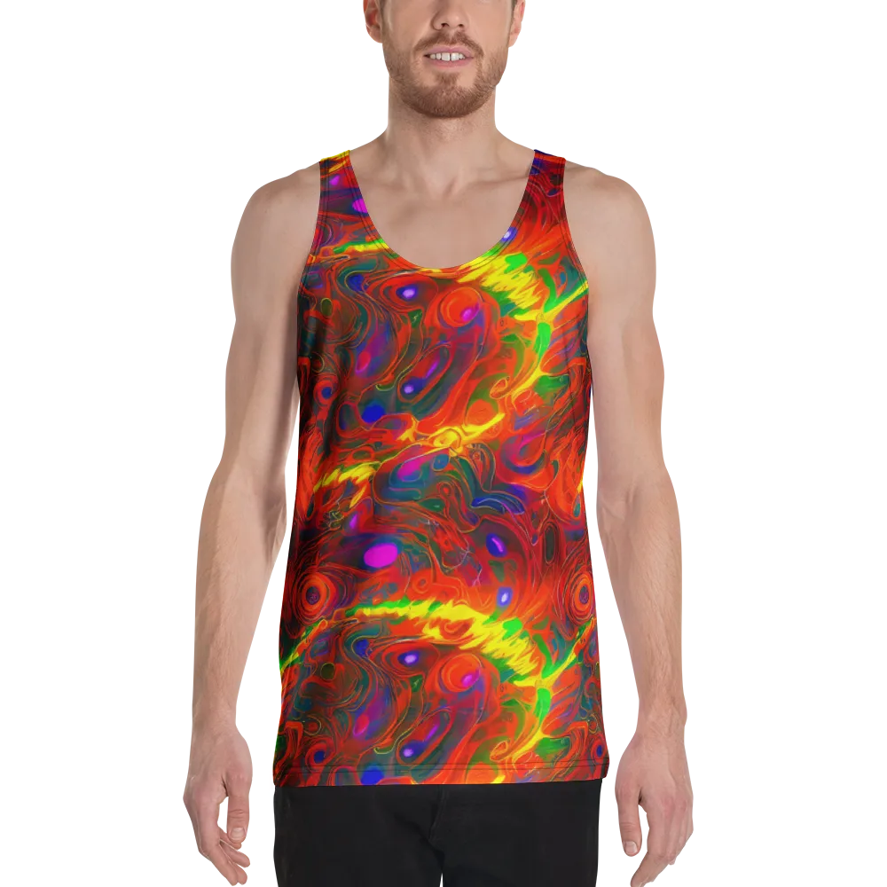 Blampied Blaze on Men's Tank Top — Front