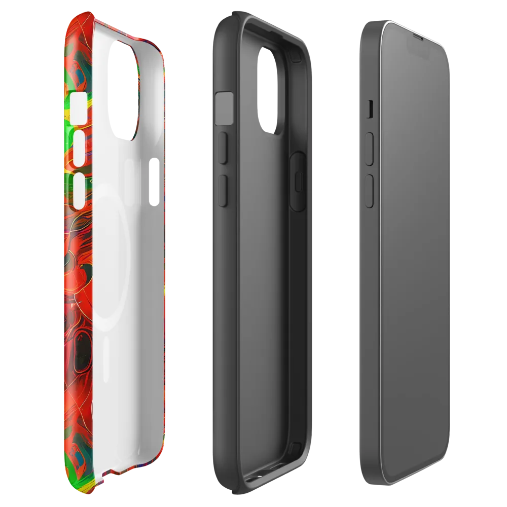 Blampied Blaze on MagSafe Tough Case for iPhone® — Front